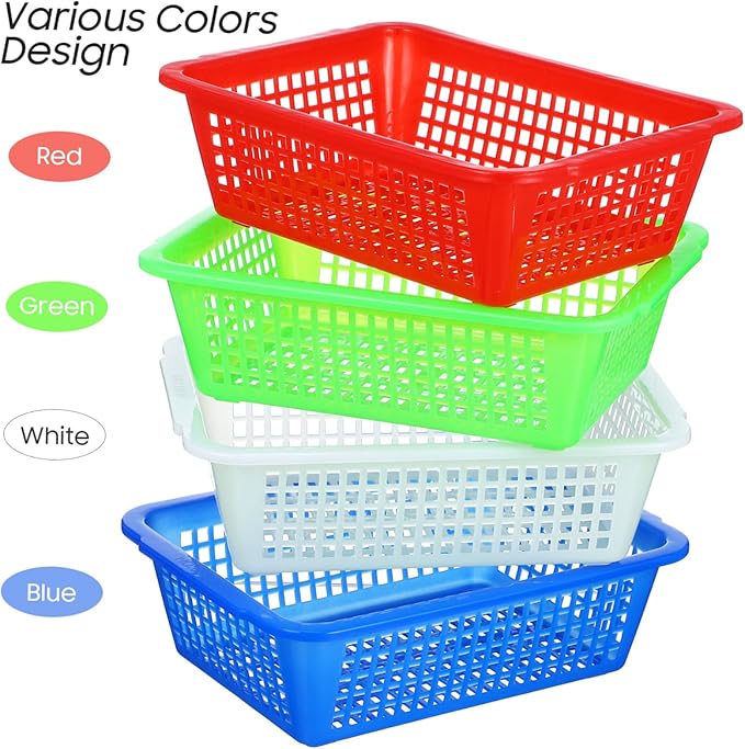 Rectangular Drain Storage Basket 10.82X8.03X3.14In Kitchen Sink Organizer with Drainage Holes Multi-Function Household Fruit and Vegetable Storage for Office Warehouse