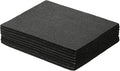 uxcell Felt Furniture Pads, 8Pcs 7.87" x 5.91" Adhesive Backed Felt Non-Slip Anti-Scratch Chair Leg Protectors for Protecting Hardwood Floor, Black