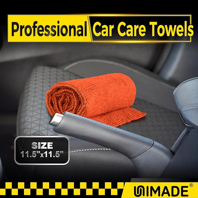 Microfiber Cleaning Cloth, 200PK Reusable Shop Rags Bulk Microfiber Cleansing Cloth Lint Free Cleaning-Towel for Car Kitchen Automotive Bar Mechanic Restaurant Garage,11.5"x11.5",Multicolor