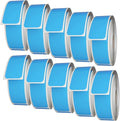 Royal Green Rectangular Color-Coding Labels 3x1-20 Sticker Rolls (75mm x 25mm) - 5000 Pack