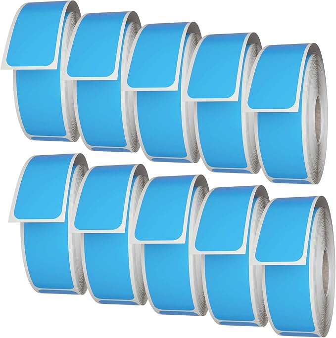 Royal Green Rectangular Color-Coding Labels 3x1-20 Sticker Rolls (75mm x 25mm) - 5000 Pack