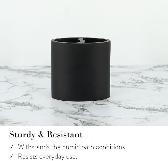 ZCCZ Grey Bathroom Accessory Sets, 4 Pieces Bathroom Accessories Complete Set Vanity Countertop Accessory Set, Includes Lotion Dispenser Soap Pump, Tumbler, Toothbrush Holder and Tray