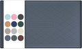 URMONA 37" x 22" Waterproof Silicone Mat in Multiple Sizes & Colors, Under Sink Mat for Kitchen & Bathroom, Pet Food Pad for Dogs & Cats, Kitchen Cabinet Liner, Multi-Purpose for Storage(Dark Grey)