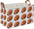 CLOCOR Rectangular Storage Basket, Storage Bin, Gift Basket, Room Decor(Rugby)