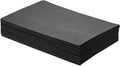 uxcell Felt Furniture Pads, 10Pcs 11.81" x 7.87" Adhesive Backed Felt Non-Slip Anti-Scratch Chair Leg Protectors for Protecting Hardwood Floor, Black
