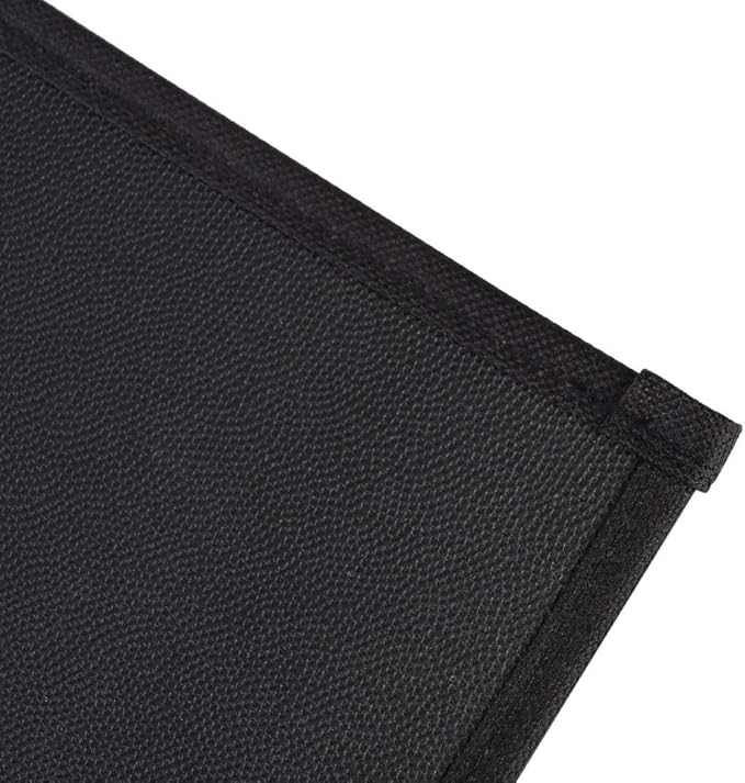 Falaku Bedside Caddy,Bedside Organizer Caddy Under Mattress,Holds Magazines,Books (4 Pockets-Black)