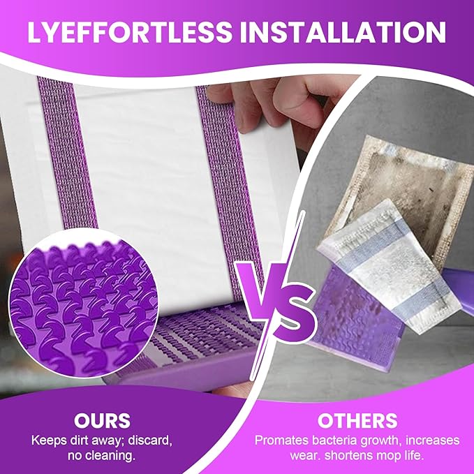 Wet Jet Refills Compatible with Swiffer Wet Pads Refills Hardwood Floor Cleaner Spray Mop Pad Refill, Bathroom Cleaning Supplies, Hardwood Floor Cleaner, Multi Surface，30 Count