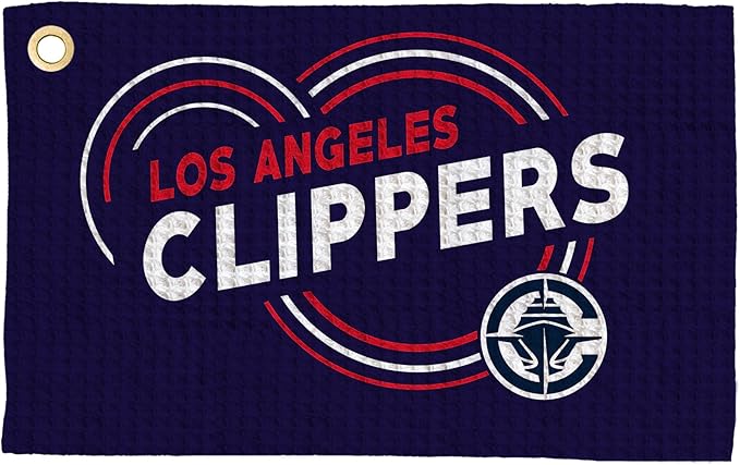 Northwest NBA Golf Towel – Official Licensed Microfiber Waffle Fabric, Absorbent 16x25 in Club Cleaning Accessory
