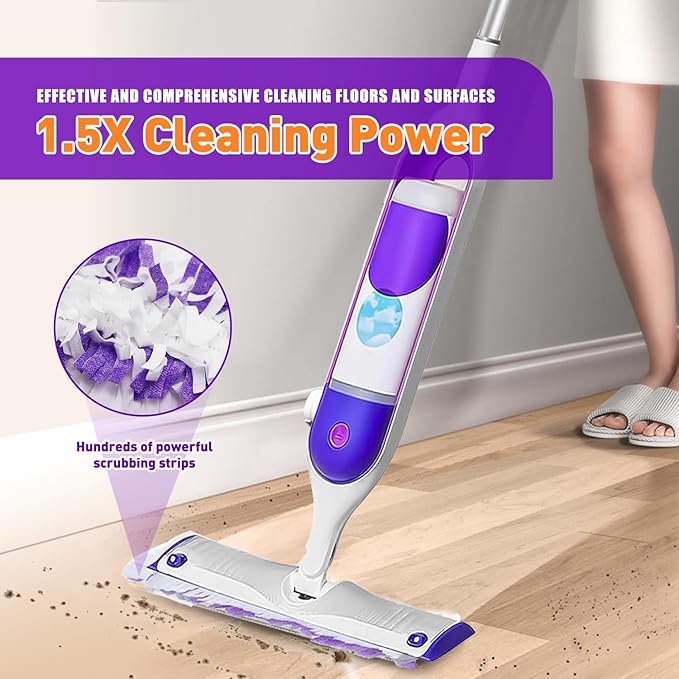 60 Count Power Mop Pads Refills for Swiffer PowerMop Multi-Surface Mopping Pad Disposable Replacement Mop Refill Pads Compatible with Swiffer PowerMop,Safe on All Finished Floors.