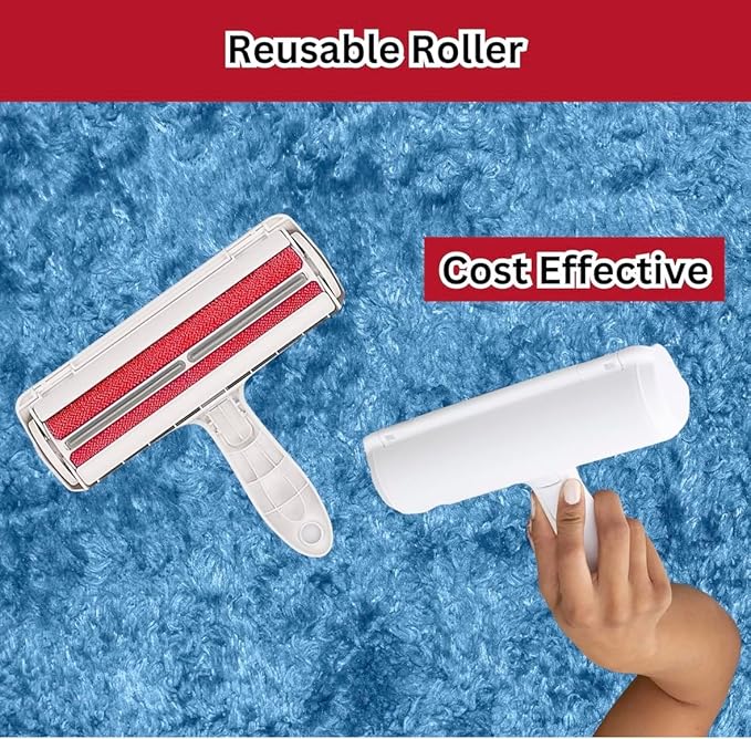 Pet Hair Remover Roller – Reusable Self-Cleaning Lint