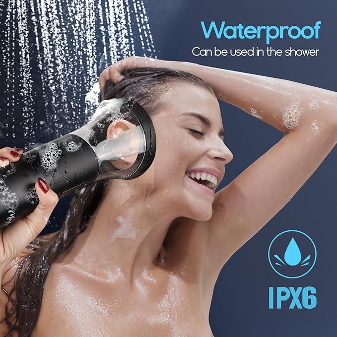Ear Wax Removal, Electric Ear Cleaning Kit Effective & Safe Ear Cleaner Irrigation Flushing System 4 Pressure Modes for Ear Wax Buildup, Water Resistant Ear Cleaning Tool USB Rechargeable