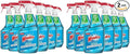 Windex Glass and Window Cleaner Spray Bottle, Bottle Made from 100% Recycled Plastic, Surface Cleaning Spray, Original Blue Scent, 23 Fl Oz,6 Count (Pack of 2)