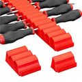 Ernst Manufacturing Screwdriver Pro - Modular Screwdriver Organizer for 26 Tools with Anti-Slip Base, Red - Made in the USA