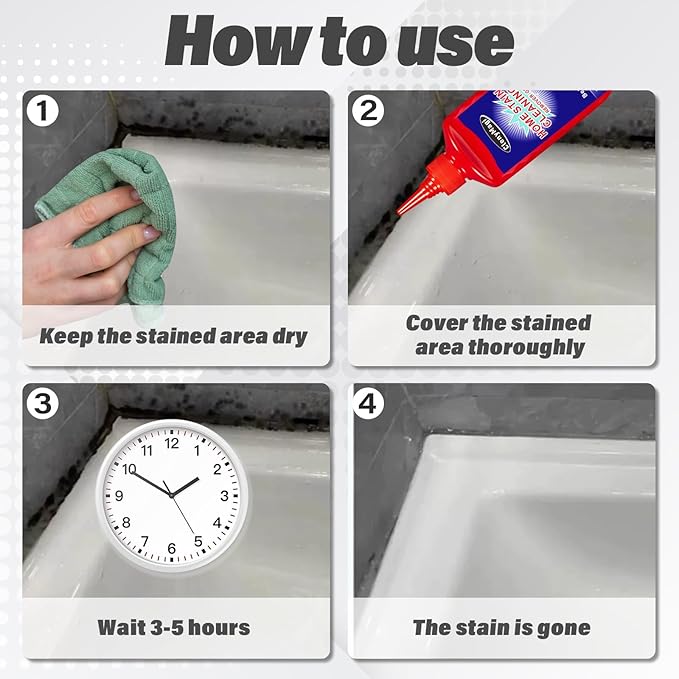 Washing Machine Cleaner, Home Remover Gel, Household Grout Cleaner for Washing Machine, Refrigerator Strips,Tiles,Grout Sealant,Bathroom,Shower,Kitchen Sinks