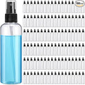 Kigley 100 Pcs Small Spray Bottle Bulk 4 oz Plastic Empty Mist Spray Bottles for Essential Oils Fine Mist Sprayer Reusable Refillable Portable Travel Containers for Perfume Cleaning Samples(Clear)