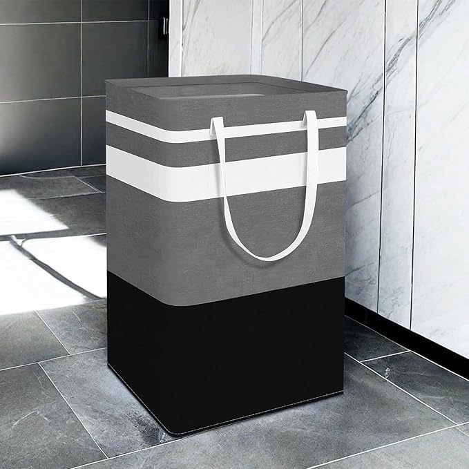 4-Pack Foldable Laundry Basket,Large Laundry Baskets with Handles,Waterproof Laundry Hamper,Collapsible Laundry Hampers for Clothes Organizer 80L (4P Colors)