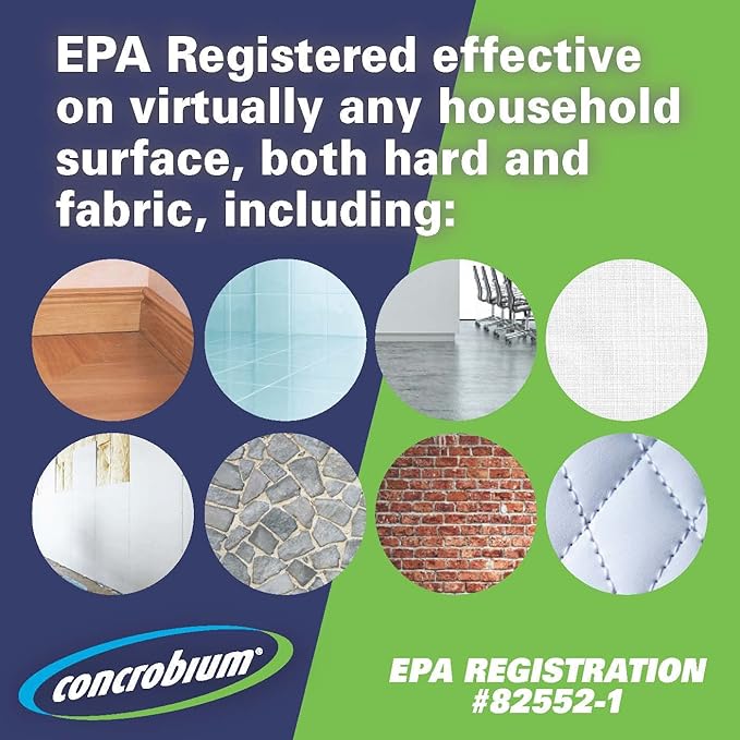 Concrobium Mold Control, 1 Gallon Refill, Eliminates and Prevents Mold, EPA Registered, Bleach Free, Odorless, VOC Free, For Indoor and Outdoor Surfaces