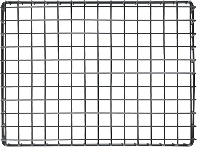 G.E.T. WB-1292-MG Rectangular Metal Storage Wire Basket for Pantry, Produce and More, 9" x 6" x 2"