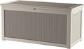 260 GallonOutdoor Storage Box,Resin Deck Boxes Waterproof, IndoorOutdoor Bin for Package Delivery, Patio Cushions, Gardening Tools, Lockable, UV Resistant