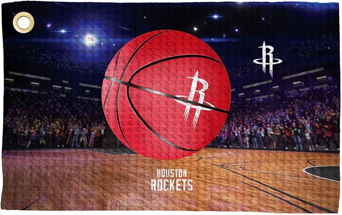 Northwest NBA Golf Towel – Official Licensed Microfiber Waffle Fabric, Absorbent 16x25 in Club Cleaning Accessory