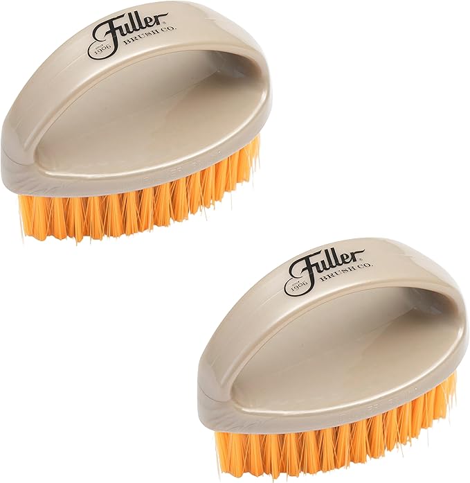 Fuller Brush Easy Hold Scrubby Brush – Ergonomic Non-Slip Grip Handle – Durable Stiff Bristles for Kitchen, Sink, Pots and Pans, Handheld Cleaning Brush (Pack of 2)