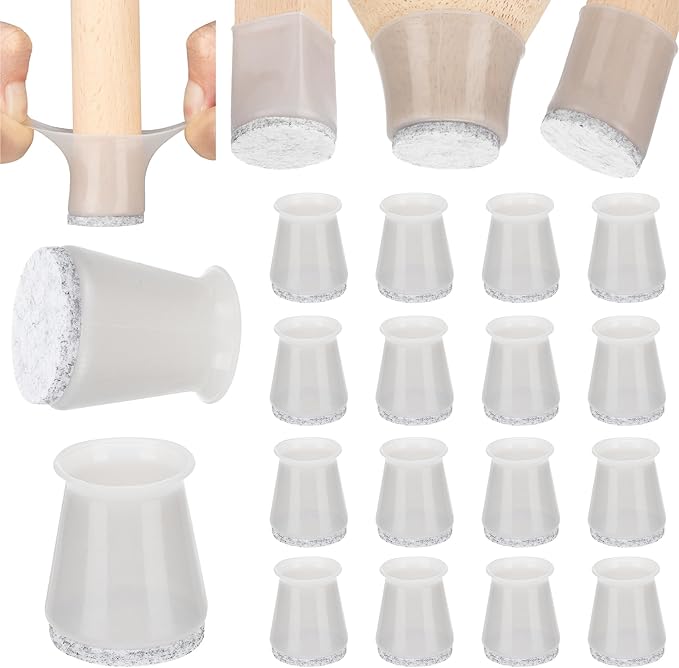 Felt Chair Foot cover-28mm-grey