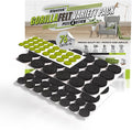 Slipstick Gorilla Felt Furniture Pads (76 Piece Variety Pack) Premium Furniture Pads & Chair Leg Floor Protectors for Hardwood Floors & Hard Surfaces