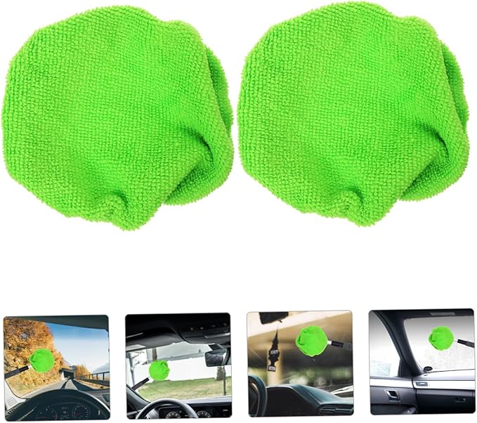 10pcs Microfiber Car Windshield Cleaning Tool Cover Replacement Windshield Cleaner Cloth for Vehicle Detailing