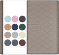 URMONA 22" x 19" Waterproof Silicone Mat in Multiple Sizes & Colors, Under Sink Mat for Kitchen & Bathroom, Pet Food Pad for Dogs & Cats, Kitchen Cabinet Liner, Multi-Purpose for Storage(Beige)