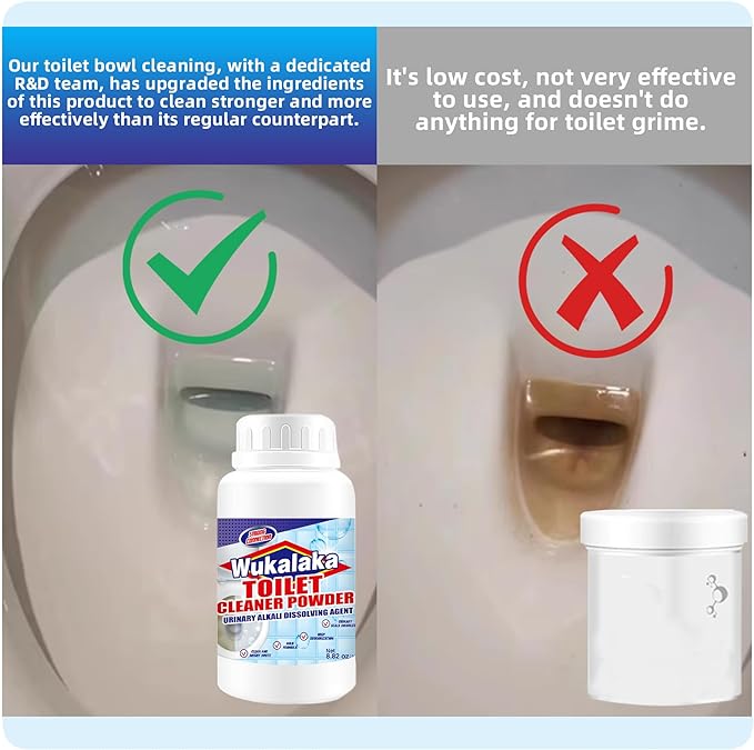 Pumice Stone for Toilet Cleaning Bowl Stick, Toilet Bowl Cleaners Brush, Powerfully Cleans Hard Water Rings, Calcium Buildup and Stains, Suitable for Cleaning Toilets, Bathroom