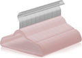 Casafield 50 Velvet Kid's Hangers - 14" Size for Children's Clothes - Light Pink