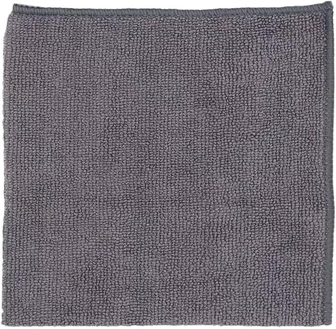 Dense-Weave Microfiber Kitchen Cloth 6/12 pk | Super-Absorbent, Lint-Free, Thick & Long-Lasting(Light Blue,6pk)