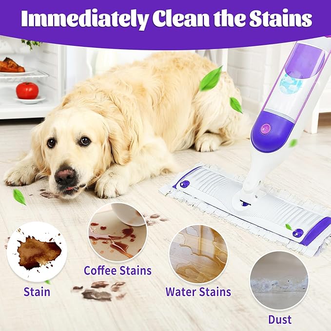 30 Pack Disposable Mop Pads Compatible with Swiffer Power Mop Pads Replacement for Swiffer Power Mop Refills, Multi-Surface Mopping Pad Refills, Wet Pads Refill for Floor Cleaning