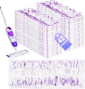 42 Count Disposable Power Mop Pads for Swiffer Power Mop Pad, 14-Layer Thickened, Spray Cleaning Repalcement Mopping Pads for All Finished Floors