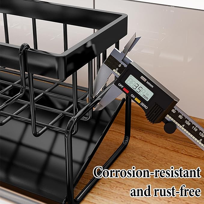 Sponge Holder for Kitchen Sink Suction,Sponge Caddy for Kitchen Sink Brush Holder Organizer