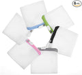 6 Pcs Small Mesh Laundry Bag Lingerie Bags for Washing Delicates for Delicates Washing Machine Underwear Washings Bag Small Foldable Wash Bags for Home Travel White 3.9 x 4.3 Inch