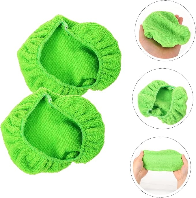 Unomor Car Windshield Cleaning Kit 10 Pcs Windshield Cleaner Cloth Reusable Washable Cleaning Pads