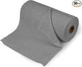 wuyaoyao 50PCS Microfiber Cleaning Cloth Roll, 10"×10" Tear Away Microfiber Towels, Reusable Washable Cloth Paper Towels, Multi-Purpose Cleaning Rags for Car Home Kitchen Garage Shop (Gray)