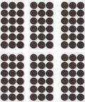Furnigear Non Slip Furniture Pads - Self Adhesive Rubber Anti Skid Pads Grippers Rubber Chair Feet Furniture Pads for Hardwood Floors -Protectors for Furniture Table Legs Anti Slip 108 Pcs 1" Round