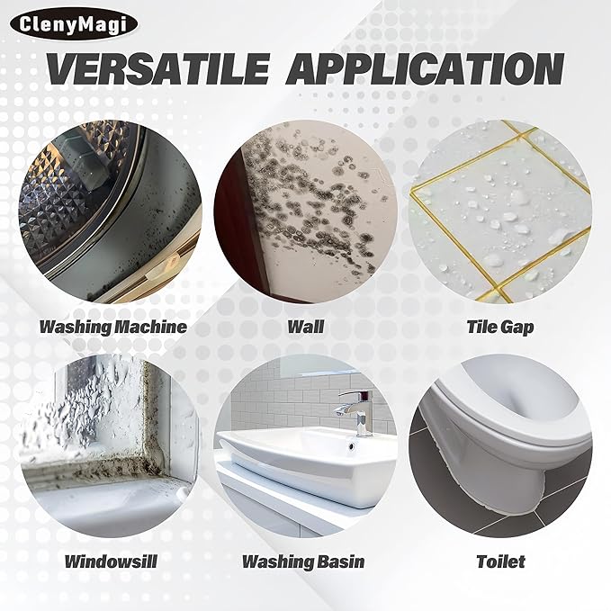Washing Machine Cleaner, Home Remover Gel, Household Grout Cleaner for Washing Machine, Refrigerator Strips,Tiles,Grout Sealant,Bathroom,Shower,Kitchen Sinks