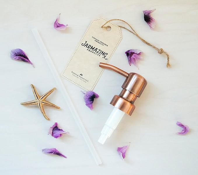 Copper Soap and Lotion Replacement Pump - Bird Head - Two Pack