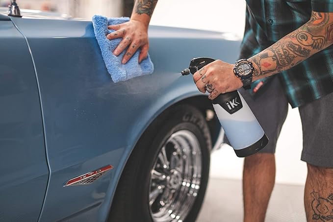 The Rag Company iK Goizper - Multi TR 1 Trigger Sprayer - Acid and Chemical Resistant, Commercial Grade, Adjustable Nozzle, Perfect for Automotive Detailing and Cleaning (5-Pack)