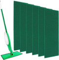 KEEPOW Scrub Mop Pads Replacement Compatible with Libman Freedom Spray Mop, Mop Scrubber Attachment for Floor Cleaning, Fit for Rubbermaid and Turbo & Other 18 Inch Microfiber Mops