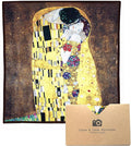 Large [5 Pack] Classic Art (The Kiss) - Ultra Premium Quality Microfiber Cleaning Cloths (Best for Camera Lens, Glasses, Screens, and All Lens.), Microfiber Cloth