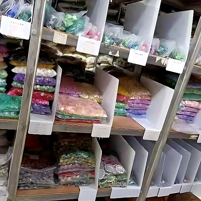 20 Pcs 5030 Closet dividers for Clothes, Baby Clothes Organizers, Size dividers for Clothing Racks Retail, Hanger dividers with Closet Labels for Wardrobe Organization.