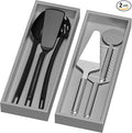 Bamboo Drawer Organizer, Extra Large Silverware Organizer for Kitchen Drawer, Stackable Utensil Organizer, 2 Pcs Toilet Tank Topper Tray, Wooden Toilet Paper Basket (Silver, 17 X 6 X 2 Inch)