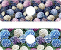 2 Pack Vintage Hydrangea Sink Faucet Absorbing Mat Colorful Hydrangeas Super Absorbent Fast Drying Mat Sink Gadgets Behind Faucet Sinkmat for Kitchen Bathroom, 15.5"x5.5"
