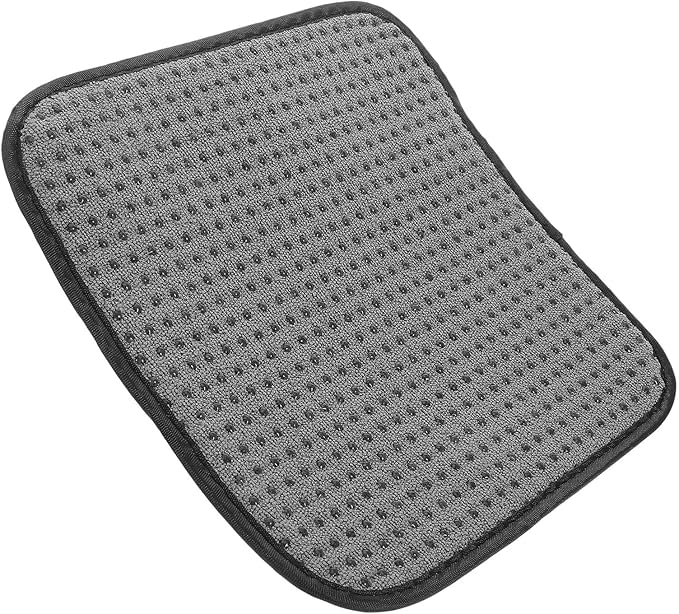 Compact Anti-Skid Bowling Ball Cleaning Cloth Pad for Enthusiasts Polyester Microfiber Rag for Ball Polishing and Maintenance Portable Bowling Accessory