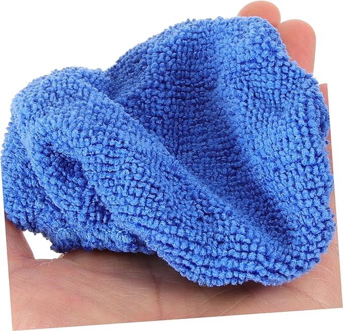 10pcs Reusable Car Windshield Cleaner Cloths Washable Triangle Shape Replacement for Windshield Cleaning Brush Practical Microfiber Tool for Auto and Home Use