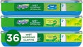 Swiffer Sweep + Mop, Wet Pads Refill, Floor Cleaner for Dirt, Dust, Hair, Cleaning Cloths for Mopping Home, Bathroom, Kitchen, All Purpose Multi-Surface Floor Wipes, Fresh and Gain, 36ct